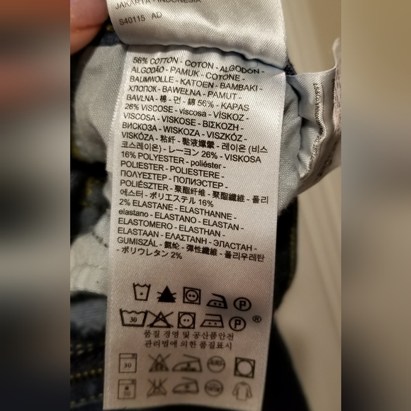 Levi's 711 women skinny stretch size 27 mid rise - Picture 8 of 8